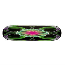 Blomma av ljusa 01 skate board