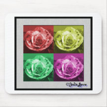 Blomma Mousepad Mus Mattor