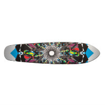 BlommaDigital klotter Skate Board Deck