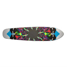 BlommaDigital klotter Skateboard Deck