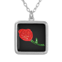 Blommahalsband