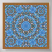 BlommaMandala 3 Affischer