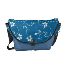 Blommamessenger bag