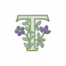BlommaMonogram initial T