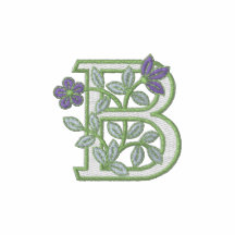 BlommaMonogram initialt B