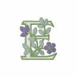 BlommaMonogram initialt E