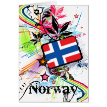 Blommanorge Hälsnings Kort