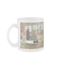 "Blommar på fönsterbrädan" vid Carl Larsson Kaffe Muggar