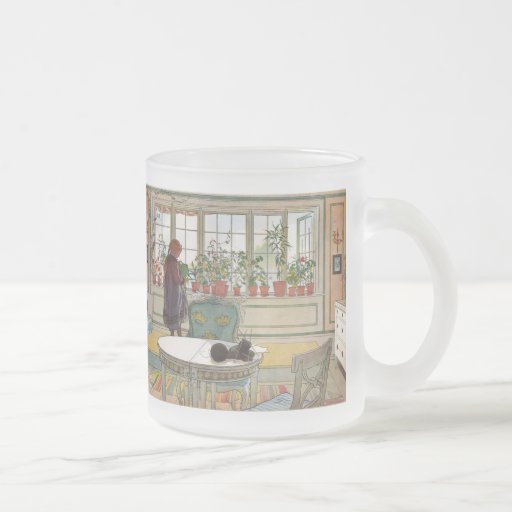 "Blommar på fönsterbrädan" vid Carl Larsson Kaffe Muggar