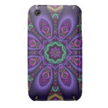 Blommas lilor, dekorativ abstrakt iPhone 3 case