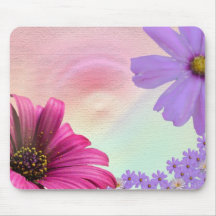 Blommiga Mousepad Musmattor