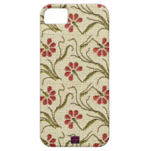 Blommigten Kor-Syr broderidesign 5 iPhone 5 Case-Mate Fodral