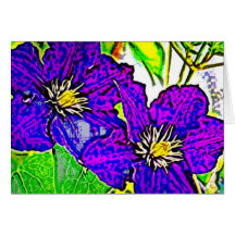 Blommor 67 hälsnings kort