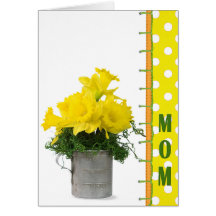 Blommor för mamma kort