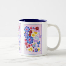 Blommor för mammamuggar