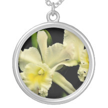 Blommor för Orchidcattleya (Deesse Charles) Hängsmycke
