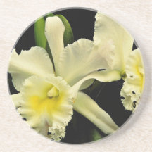 Blommor för Orchidcattleya (Deesse Charles) Dryck Underlägg