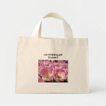 Blommor för tulpan för ledarskaptoppmötetote bags 