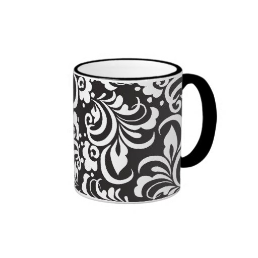 blommor kaffe muggar