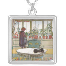 Blommor på fönsterbrädan av Carl Larsson Smycken