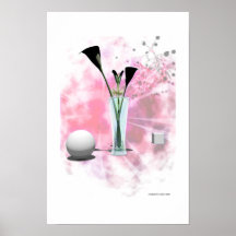 Blommor Print