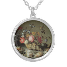 Blommor, snäckor och Insekt Balthasar skåpbil der  Anpassningsbar Halsband