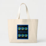 BLOMMOR SOM SVÄNGER I VINDCOLLAGEN TOTE BAG