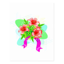 Blommor Vykort