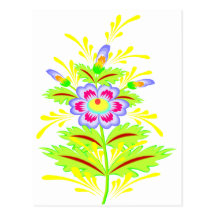 Blommor Vykort