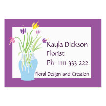 Blomsterhandlarevisitkort