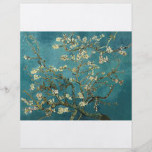 Blomstra mandelträd - Van Gogh Flygblad Designs