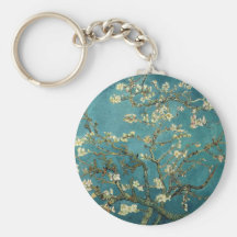 Blomstra mandelträd - Van Gogh Nyckelring