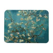 Blomstra mandelträd - Van Gogh Rektangulära Magneter