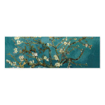 Blomstra mandelträd, Vincent Van Gogh. Visitkort
