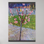 Blomstra persikaträd av Vincent Van Gogh Posters