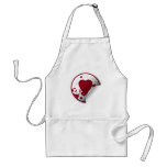 Blood Splatter Heart Aprons
