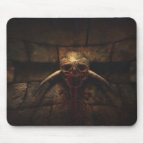 Bloodthirst - fasalevrat blodmousepad med en skall musmattor