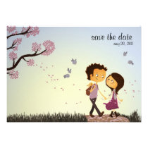 Blossoms - Save the Date inbjudningar