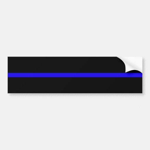 blueline bildekal