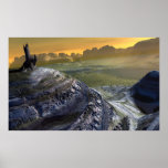 Bluerock passage print