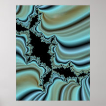 BlueSatinRift Print