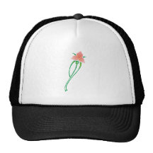 Blumen flowers baseball mützen