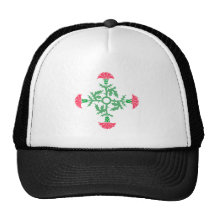 Blumen flowers caps