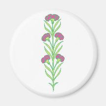 Blumen flowers kühlschrankmagnet
