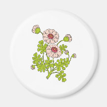 Blumen flowers kühlschrankmagnet