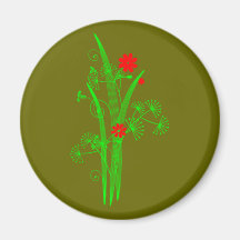 Blumen flowers magnets