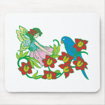 Blumenfee flower fairy mousepad