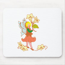 Blumenfee flower fairy mousepad