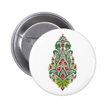Blumenmuster floral pattern anstecknadel