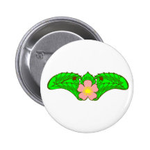 Blumenmuster floral pattern anstecknadelbuttons